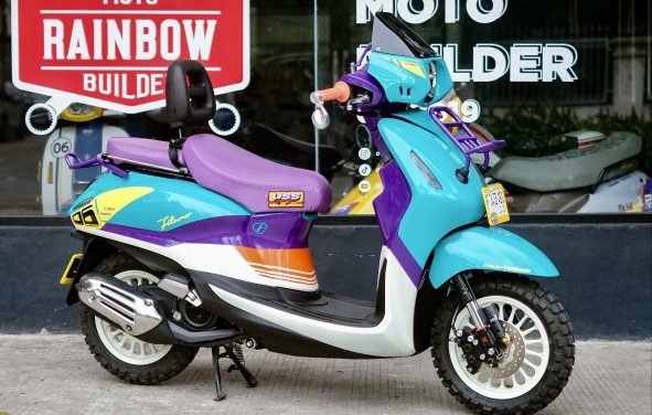 Grand Filano Hybrid: Skutik Retro Stylish Untuk Anak Muda