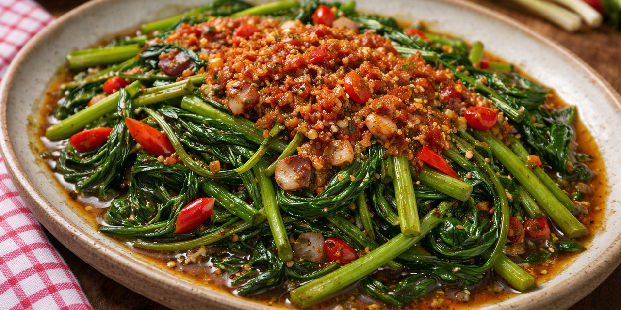 Kangkung Belacan: Sensasi Pedas Dan Gurih Menggugah Selera