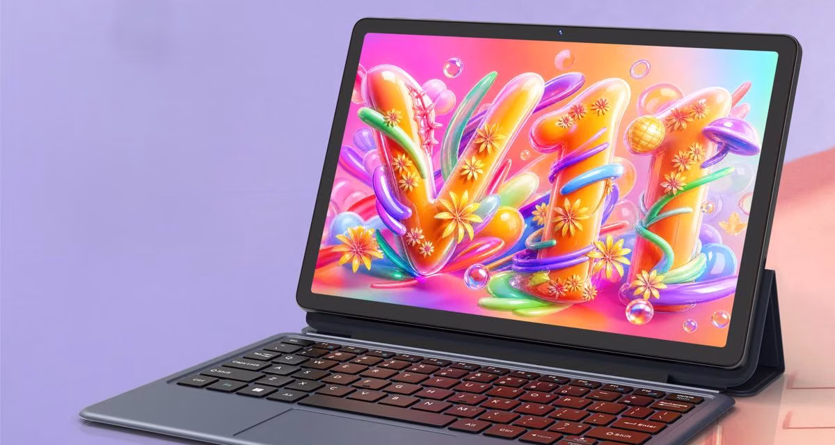 Advan V11: Tablet Murah, Keyboard Pintar, Untuk Belajar & Kerja