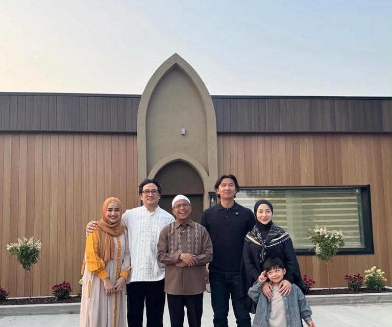 Potret Nikita Willy Di Kanada, Hadiri Peresmian Masjid Al-Ikhlas
