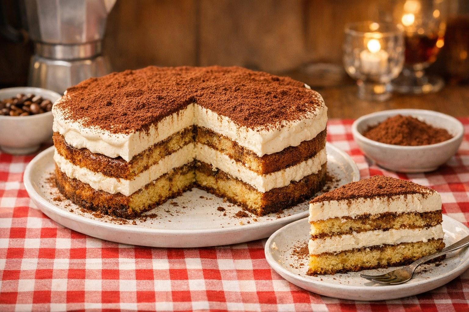 Tiramisu Cake, Dessert Creamy Dengan Aroma Kopi Bikin Nagih