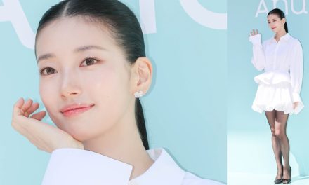 Suzy Pamer Gaya Elegan Dan Modis Di Acara Skincare
