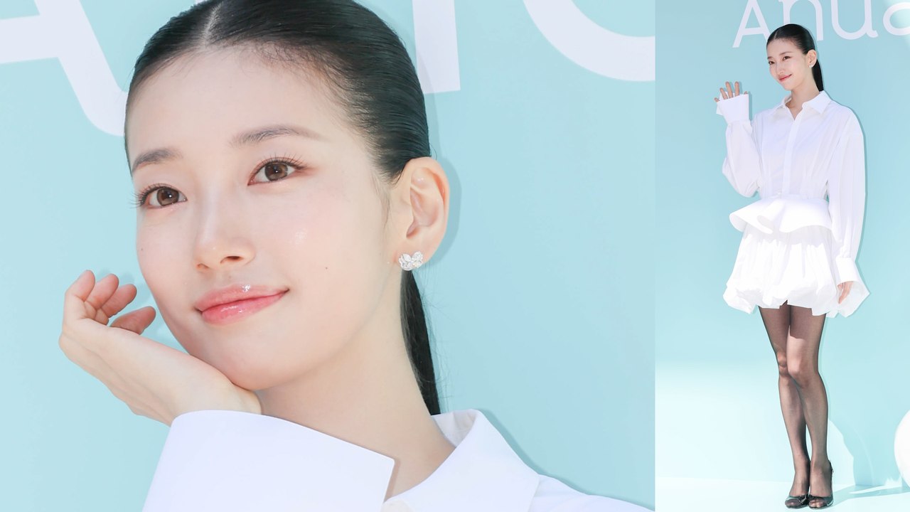 Suzy Pamer Gaya Elegan Dan Modis Di Acara Skincare